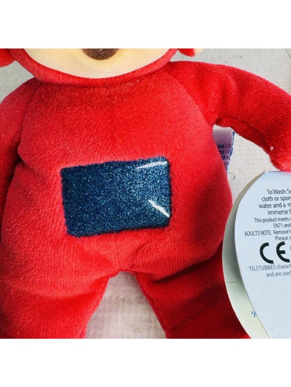 Vintage 1998 Teletubbies PO 8” Plush Eden Gift w/ Tag Red Stuffed  Plush Toy - Picture 13 of 14
